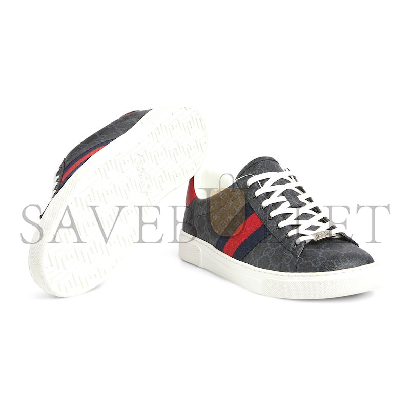 GUCCI MEN'S GUCCI ACE SNEAKER WITH WEB 760775 GUCCI MEN'S GUCCI ACE SNEAKER WITH WEB 760775